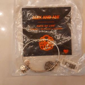 ALEX and ANI Path of Life Silver Bracelet
